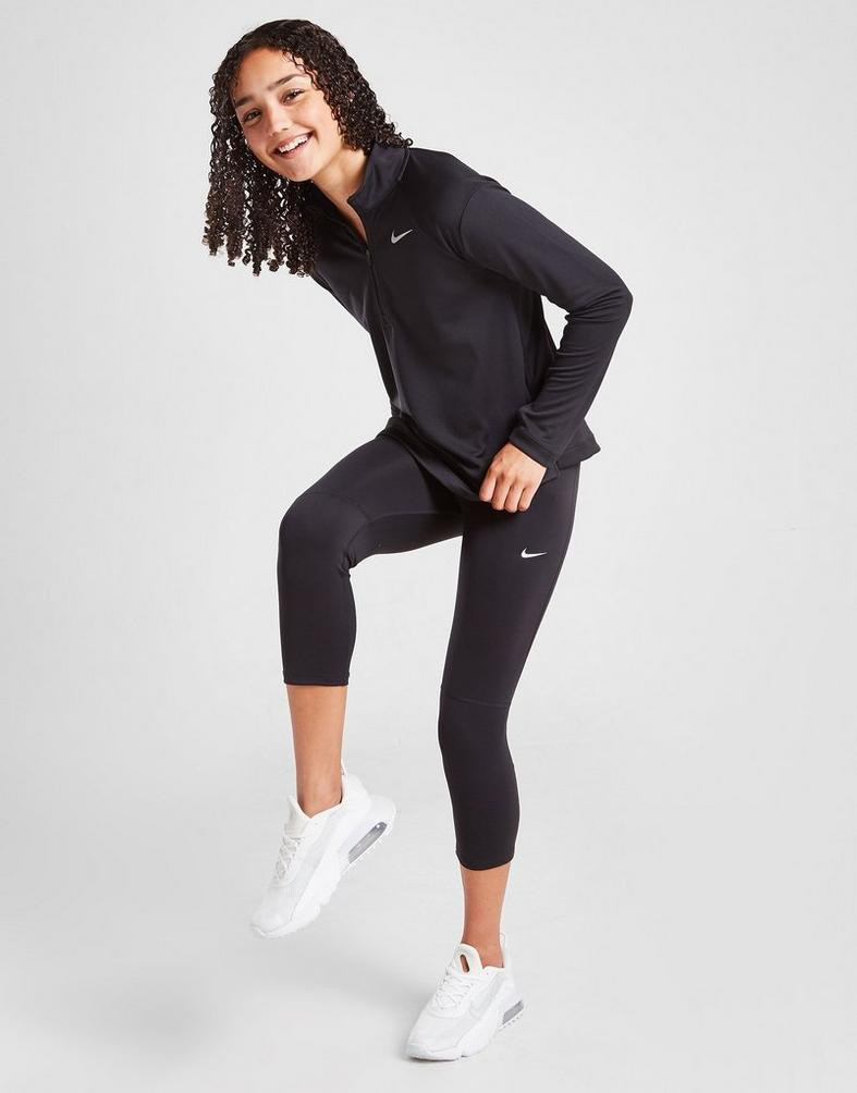 Nike Dri-Fit Running Παιδική Μπλούζα με Μακρύ Μανίκι