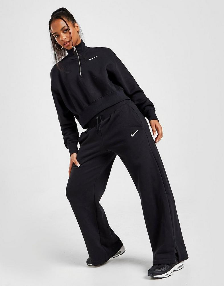 Nike Phoenix Fleece Wide Leg Γυναικείο Παντελόνι Φόρμας