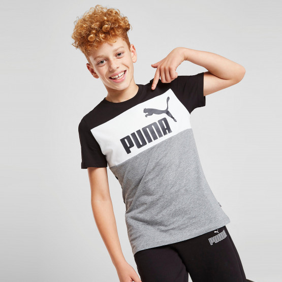 PUMA Colour Block Logo Παιδικό T-Shirt