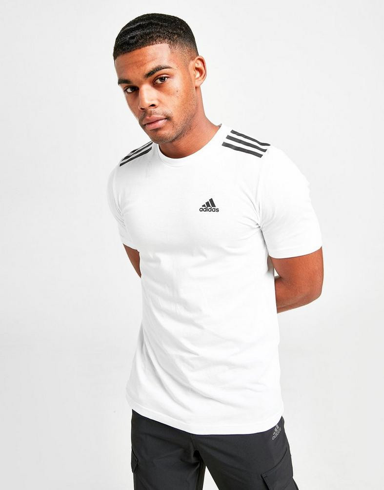 adidas Performance Badge of 3-Stripes Men's T-Shirt White HN4192