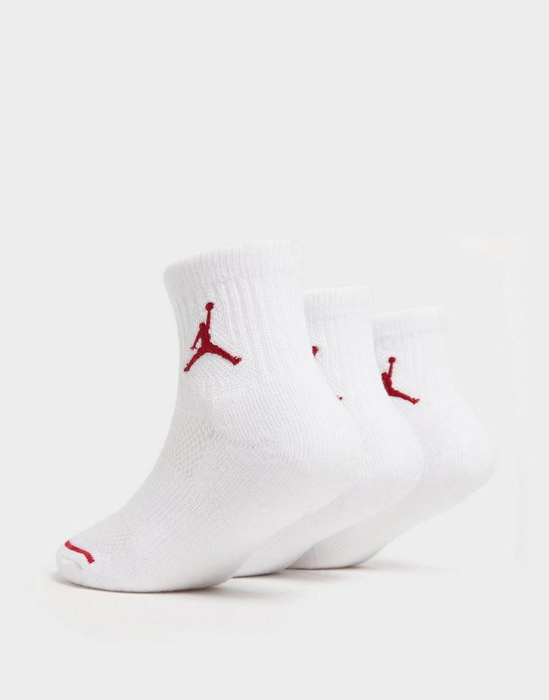 Jordan Ankle 3-Pack Kids' Socks