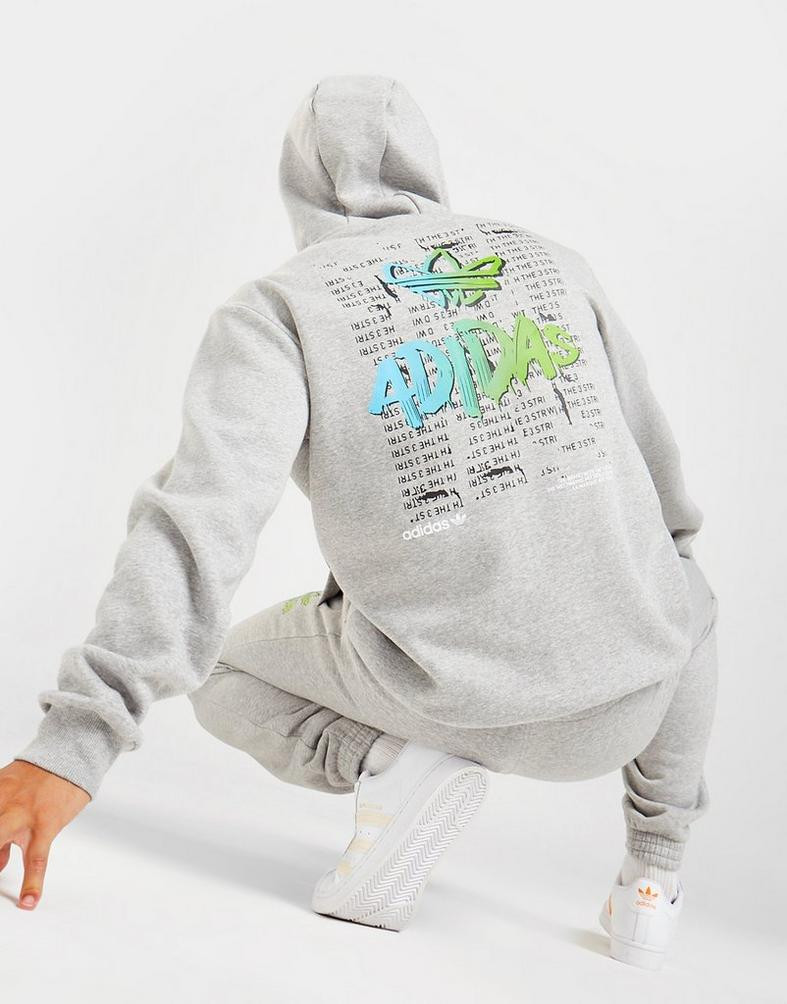 adidas Originals Graffiti Ανδρική Μπλούζα με Κουκούλα