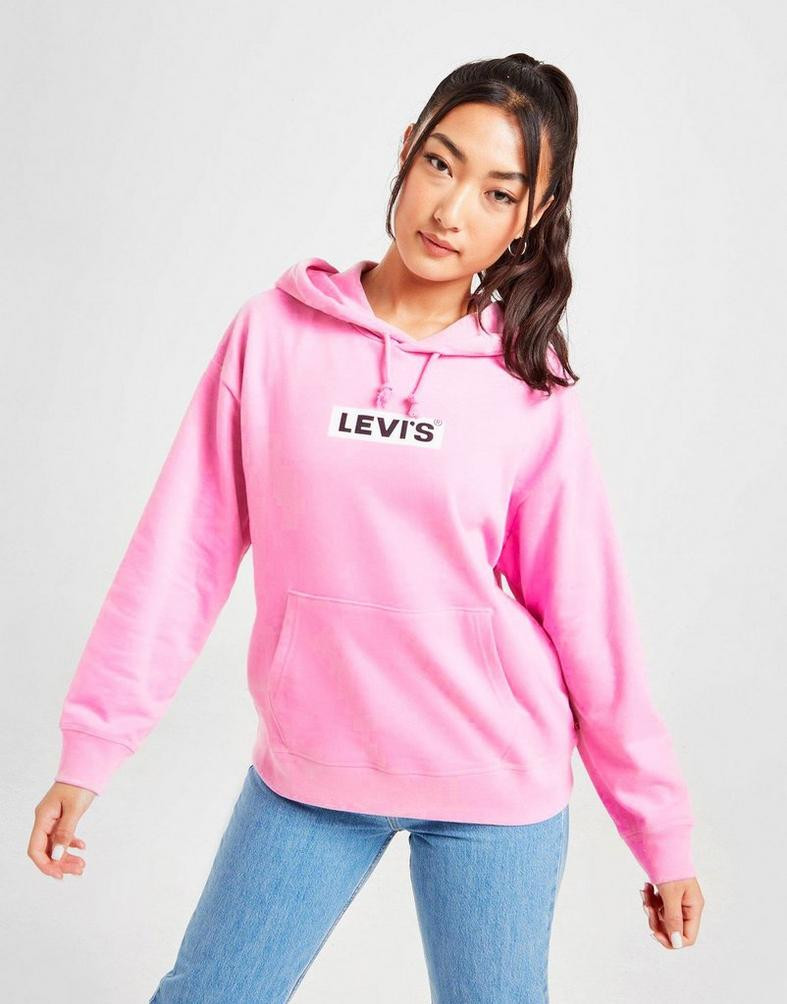 Levi's Box Tab Γυναικεία Μπλούζα με Κουκούλα