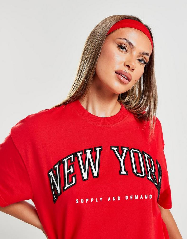 Supply & Demand Varsity Boyfriend Women's T-Shirt