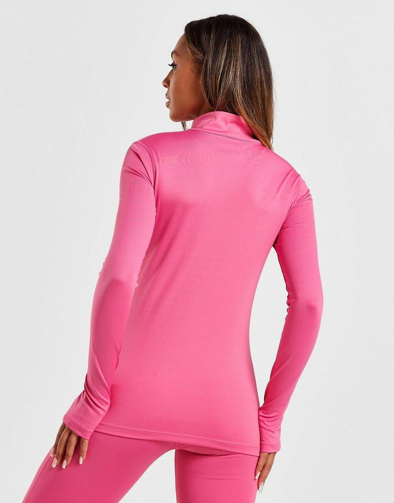 Pink Soda Sport Core 1/4 Zip Women's Long-Sleeve T-shirt