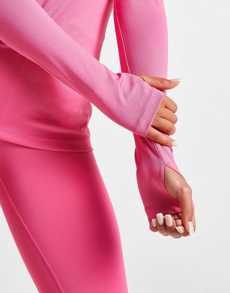 Pink Soda Sport Core 1/4 Zip Women's Long-Sleeve T-shirt