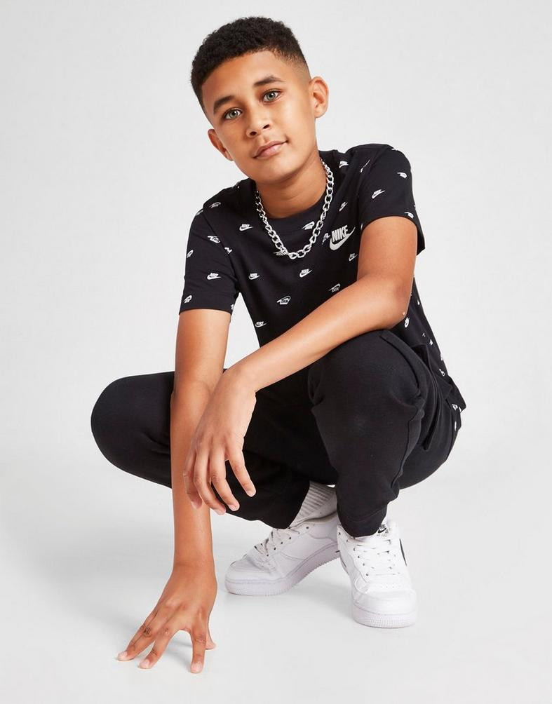 Nike All Over Print Swoosh Kids' T-Shirt