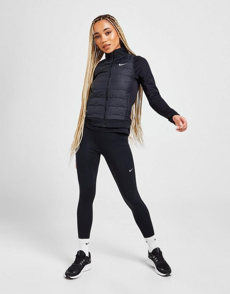 Nike Running Synthetic Γυναικείο Αμάνικο Μπουφάν