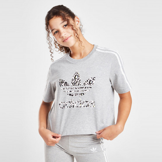 adidas Originals All Over Print Crop Παιδικό T-Shirt