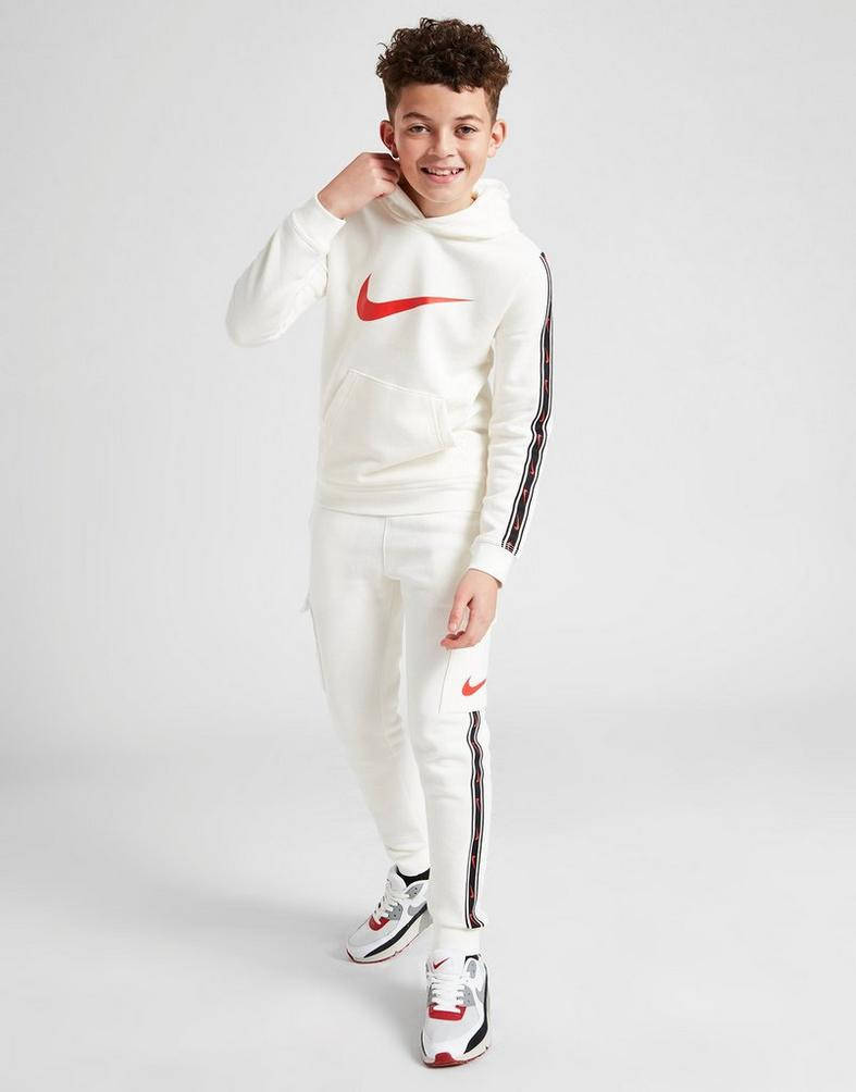 Nike Repeat Tape Fleece Παιδική Μπλούζα με Κουκούλα