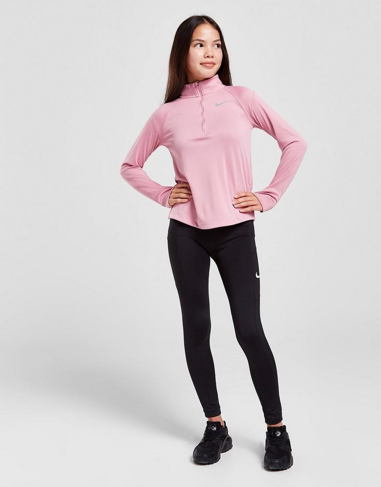 Nike Dri-Fit Running Παιδική Μπλούζα με Μακρύ Μανίκι