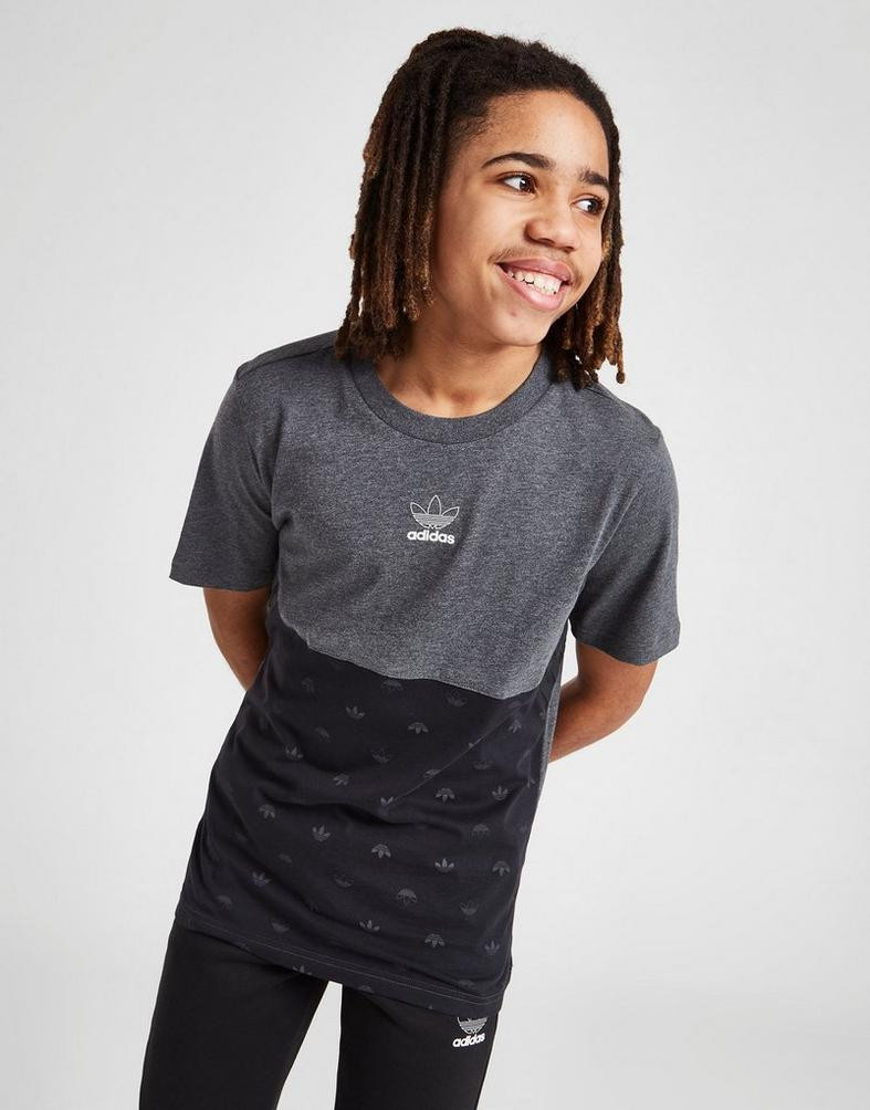 adidas Originals Colour Block All Over Print Kids' T-Shirt