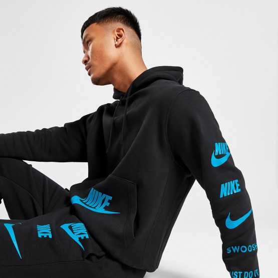 Nike Standard Issue Fleece Ανδρική Μπλούζα με Κουκούλα