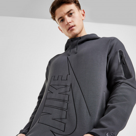 Nike Tech Fleece Graphic Ανδρική Μπλούζα με Κουκούλα