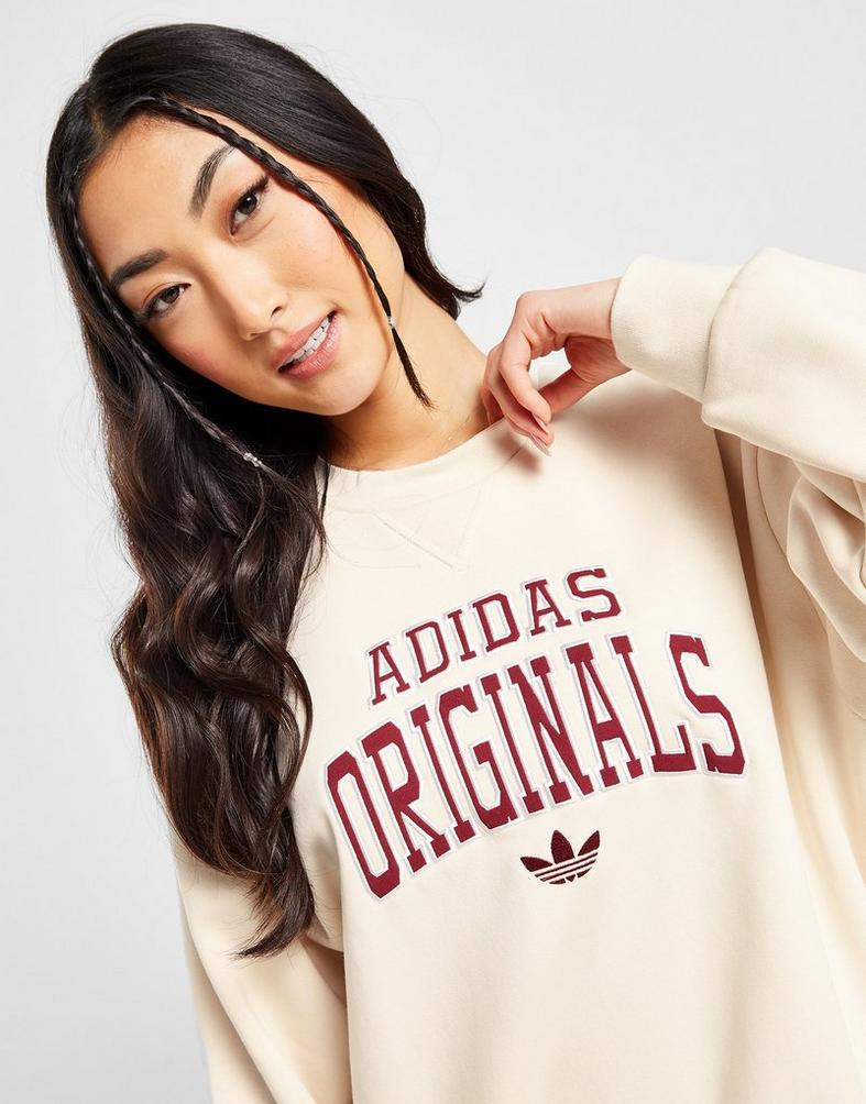 adidas Originals Varsity Crew Γυναικεία Μπλούζα Φούτερ