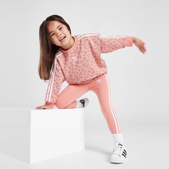 adidas Originals Leopard Print Crew Kids’ Tracksuit