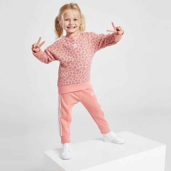 adidas Originals Leopard Print Crew Infant’s Tracksuit