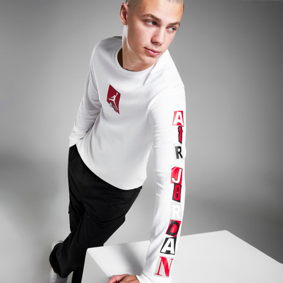 Jordan Graphic Ανδρική Μπλούζα με Μακρύ Μανίκι